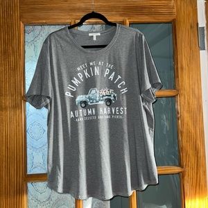 NWOT Maurices Pumpkin Patch Fall Tshirt 2X